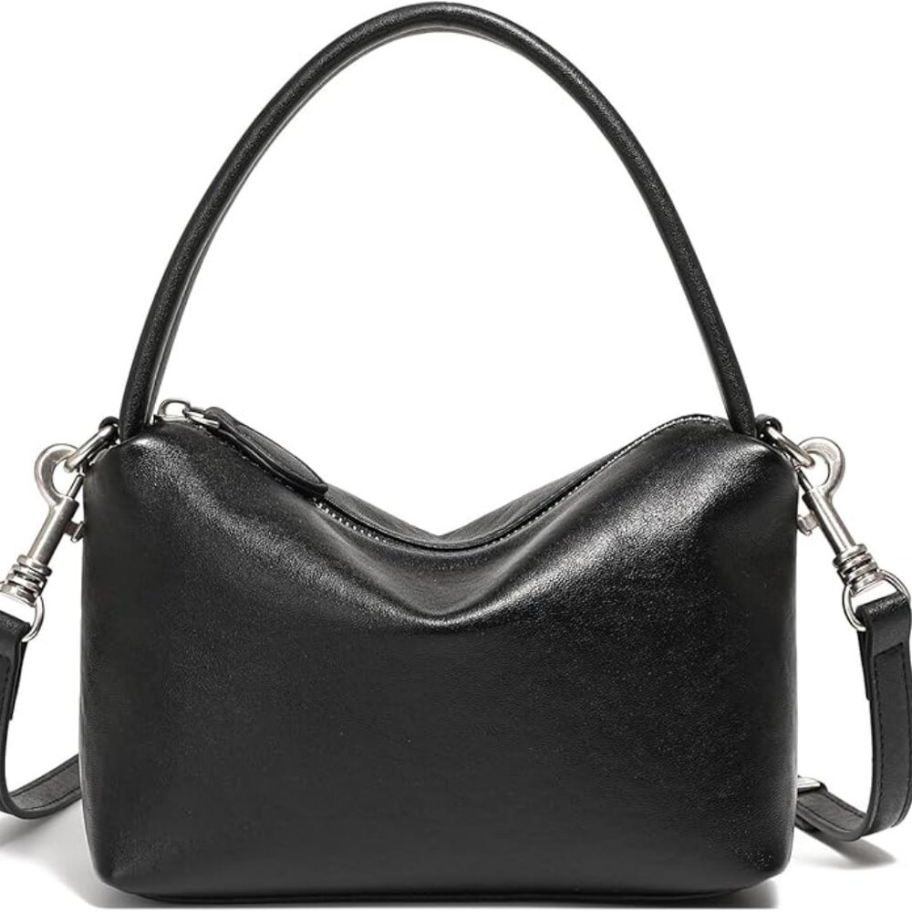 Genuine Leather Crossbody Purse